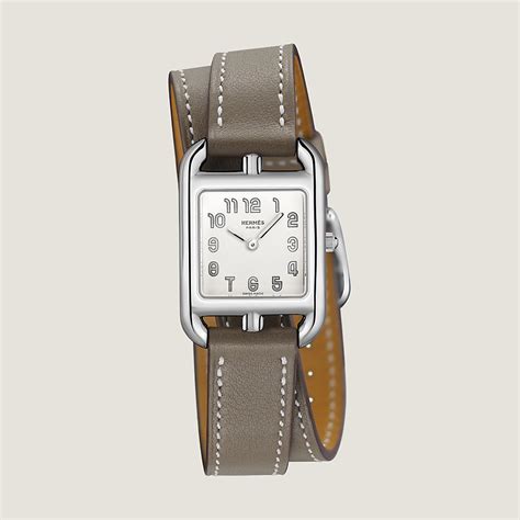 hermes cape cod white watch|cape cod watch small model.